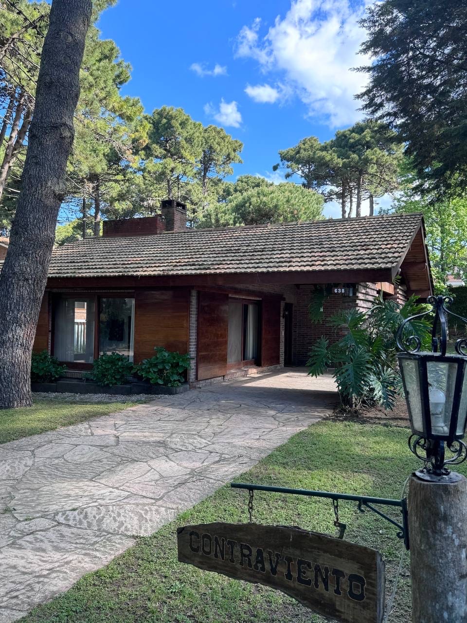 Alquiler chalet Pinamar zona norte - Contraviento entrada principal